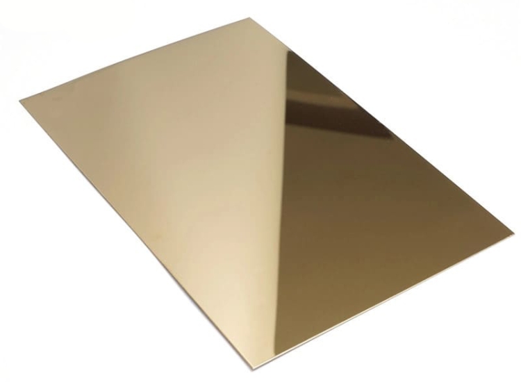 TẤM INOX GƯƠNG CHAMPAGNE