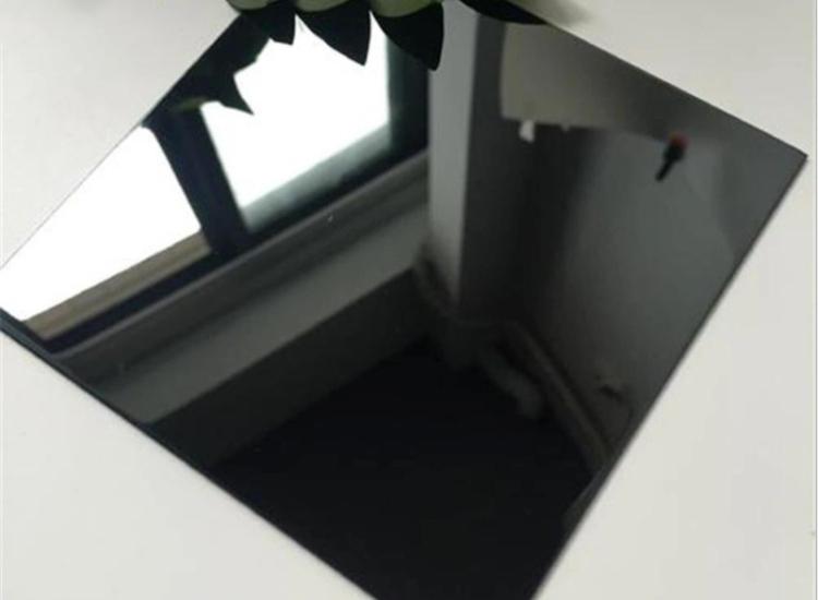 TẤM INOX GƯƠNG ĐEN BÓNG 8K