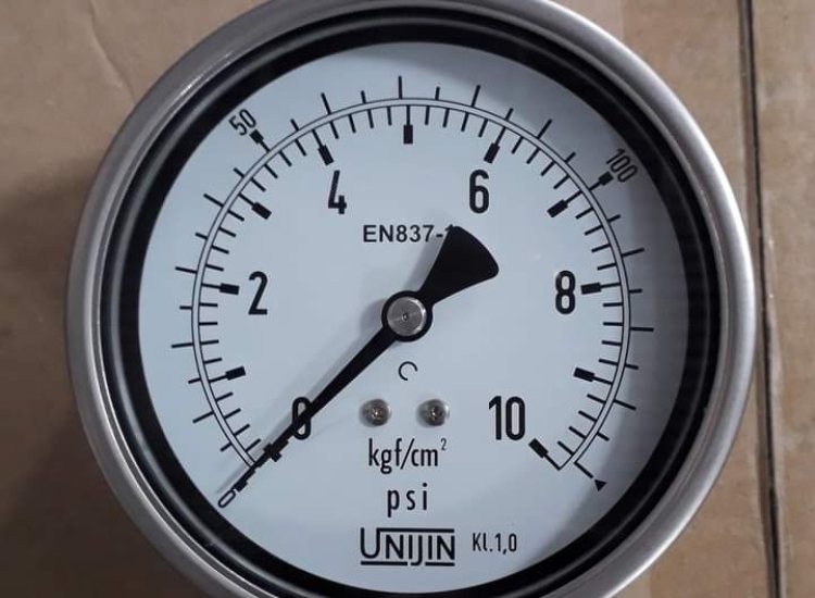 ĐỒNG HỒ ĐO NHIỆT ĐỘ CHÂN ĐỨNG | UNIJIN | T120 | L = 100mm/UNIJIN-BI-METAL-THERMOMETER-T120
