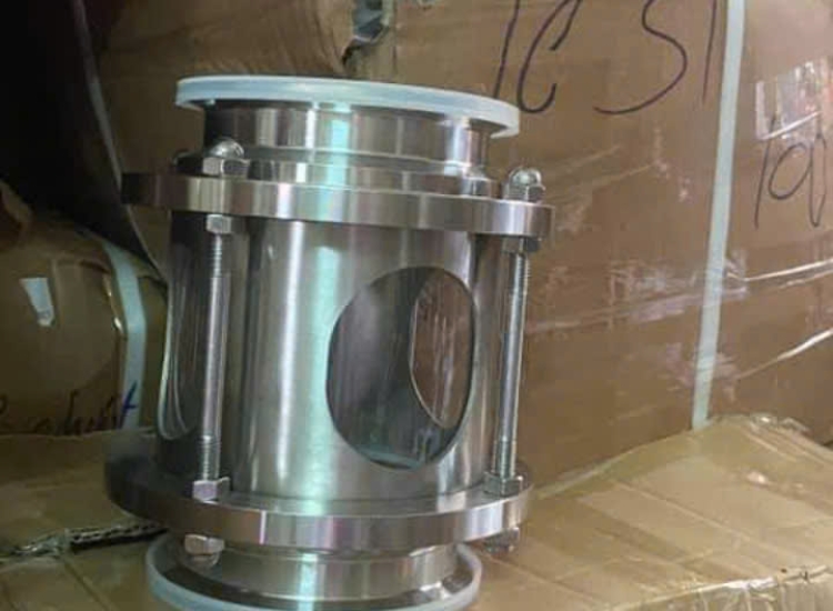 KÍNH QUAN SÁT ĐƯỜNG ỐNG INOX 304, 316, KÍNH QUAN SÁT