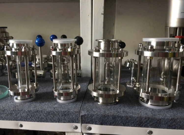 KÍNH QUAN SÁT ĐƯỜNG ỐNG INOX 304, 316, KÍNH QUAN SÁT