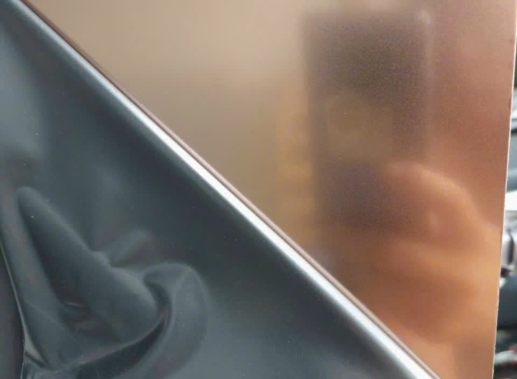 TẤM INOX VÂN CÁT ĐỒNG