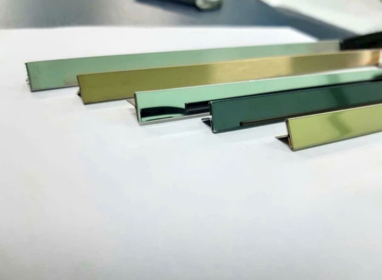 NẸP TRANG TRÍ CHỮ T - INOX MÀU