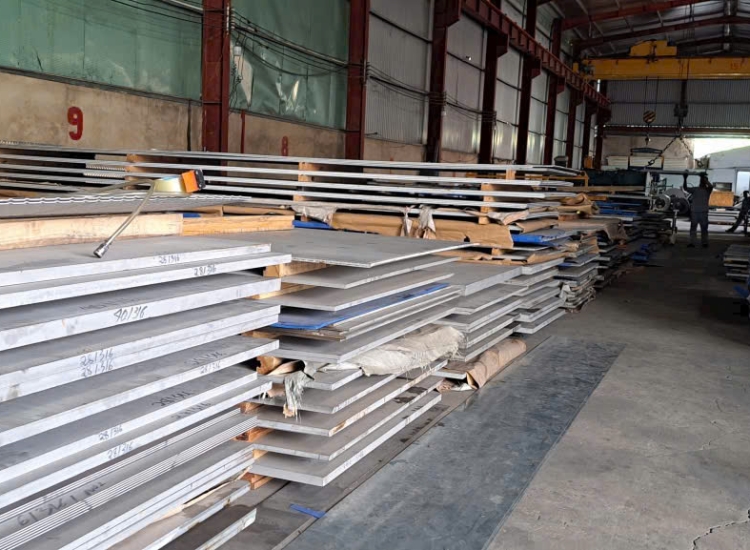 TẤM INOX 316/316L DÀY  140MM BỀ MẶT No.1