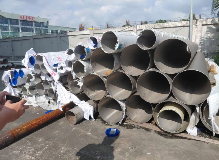 ỐNG INOX 304, 316, 310S PHI 609.6 DÀY 12.70MM-14.70MM-17.48MM-24.61MM-30.96MM-38.89MM-46.02MM-52.37MM-59.54MM-XXS